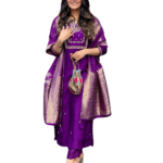 Comfort Meets Elegance ? Printex & Embroidered Cotton Dress (L)